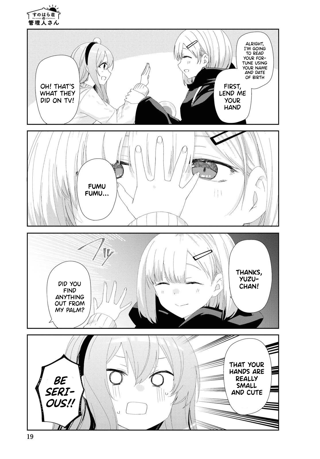 Sunoharasou no Kanrinin-san - Chapter 75 Page 4