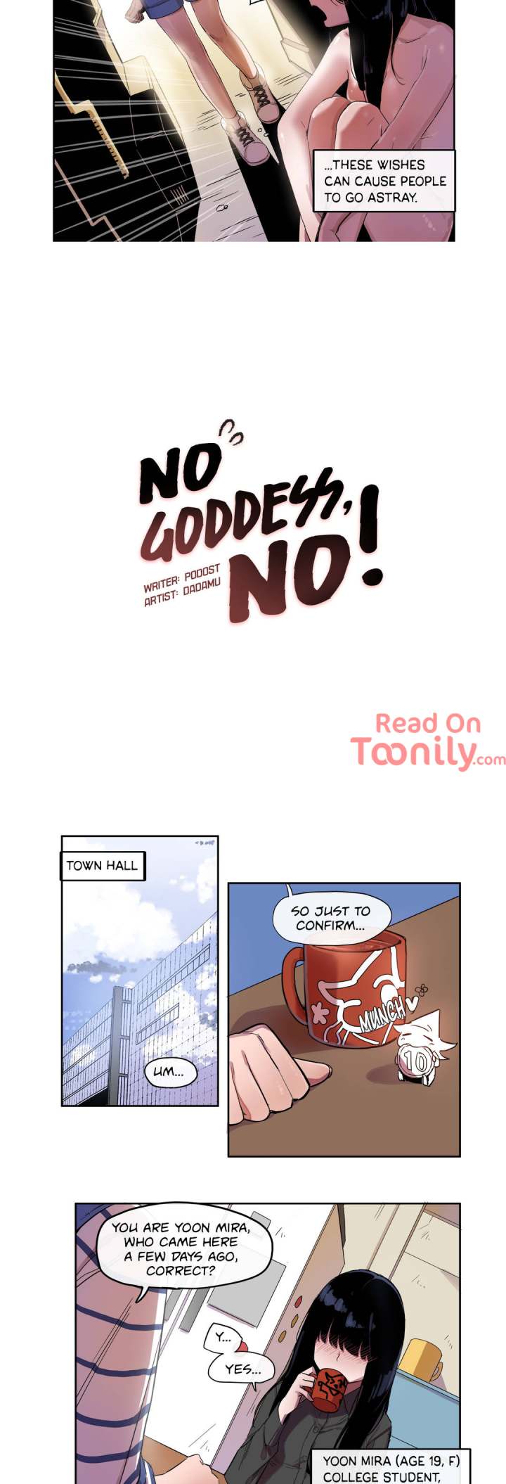 No Goddess, No! - Chapter 8 Page 2