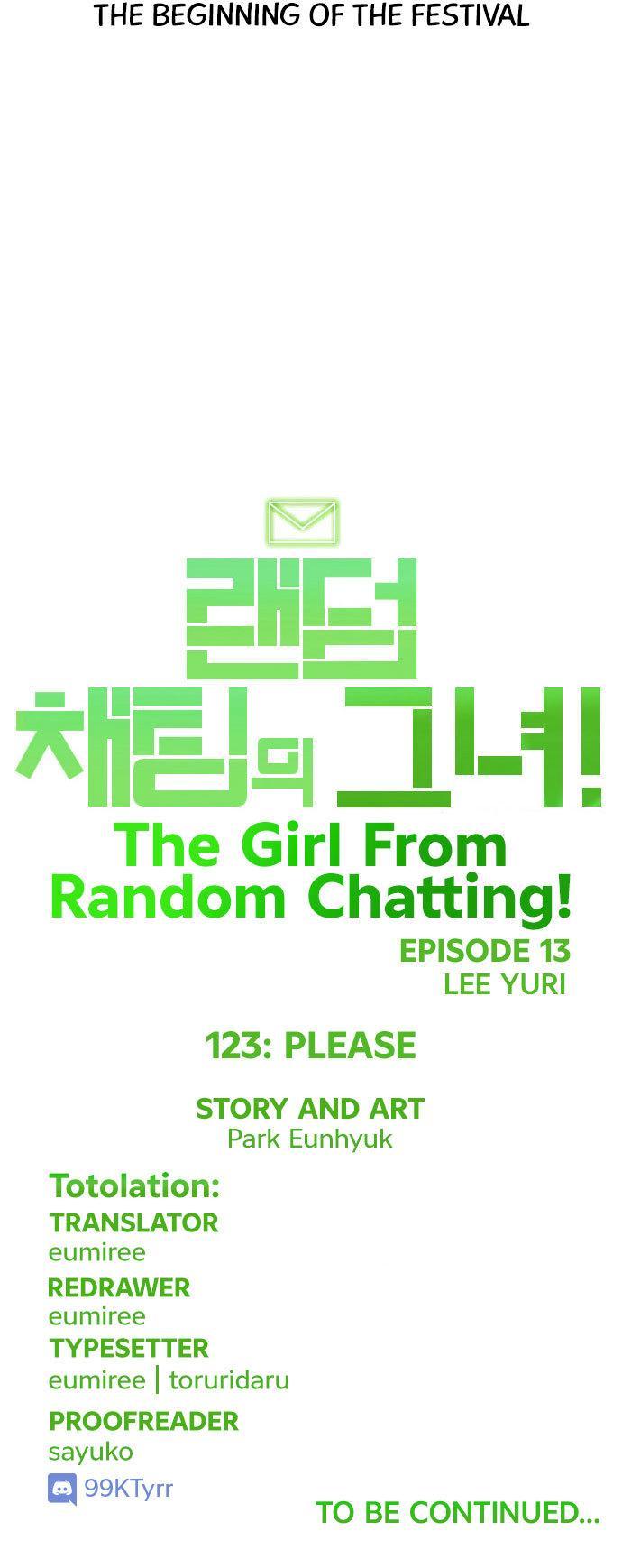 The Girl from Random Chatting! - Chapter 123 Page 75