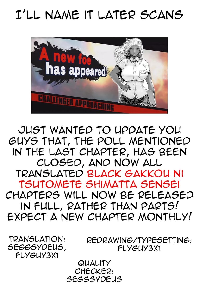 Black Gakkou ni Tsutomete Shimatta Sensei - Chapter 23 Page 24