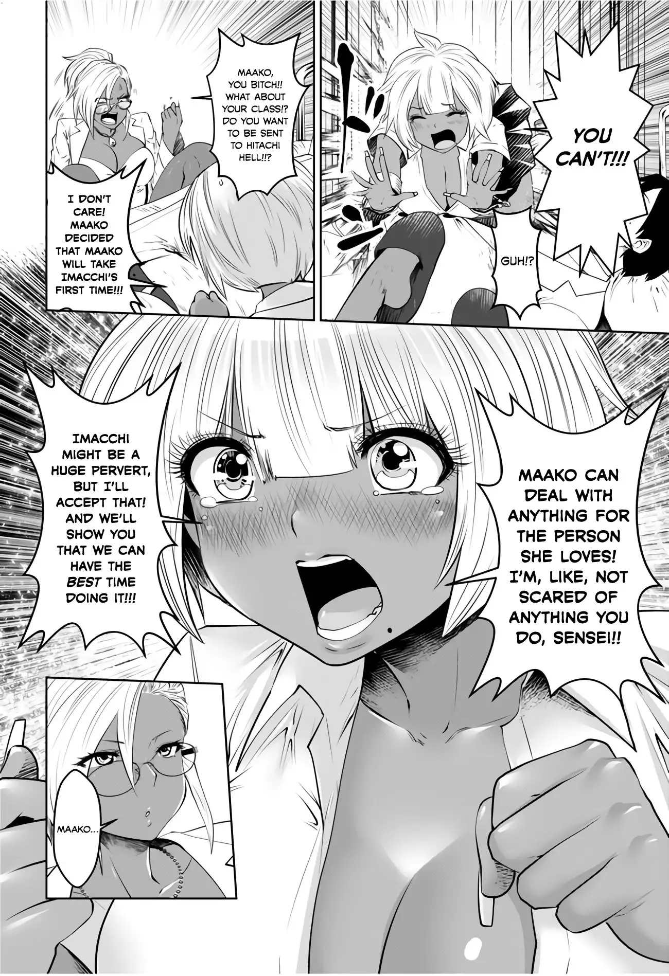 Black Gakkou ni Tsutomete Shimatta Sensei - Chapter 4 Page 6