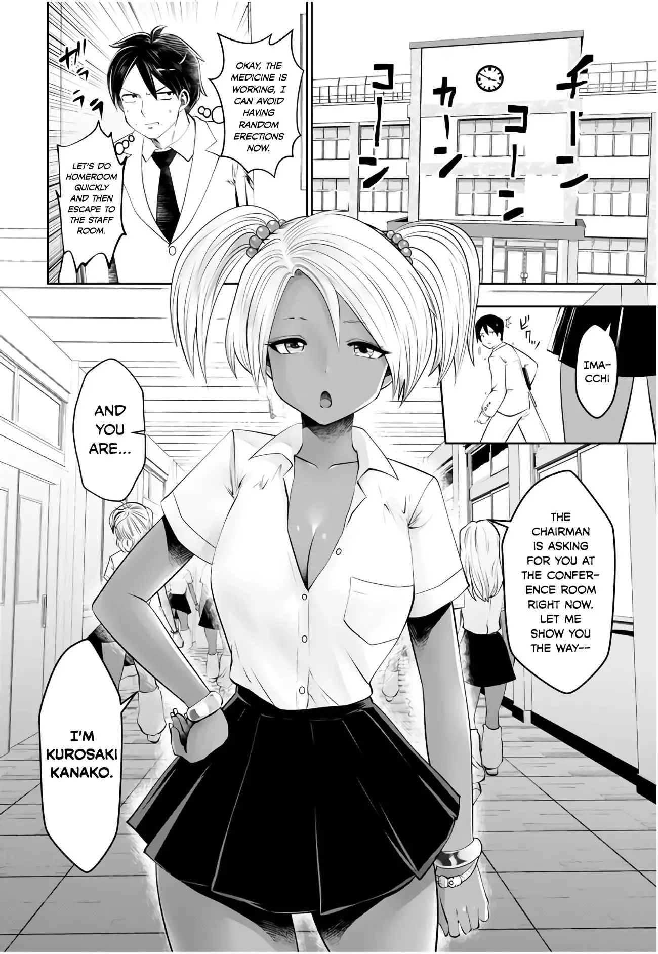 Black Gakkou ni Tsutomete Shimatta Sensei - Chapter 5 Page 4