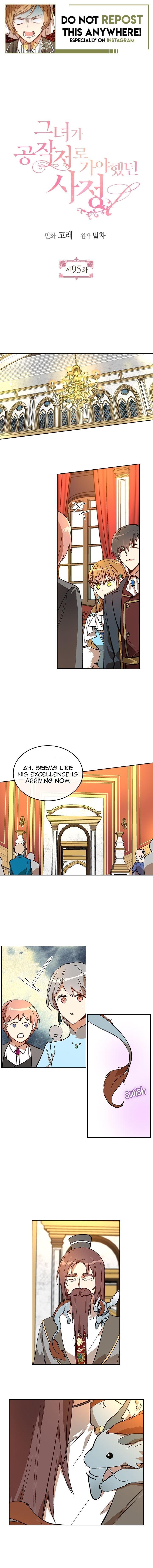The Reason Why Raeliana Ended up at the Duke's Mansion - Chapter 95 Page 1