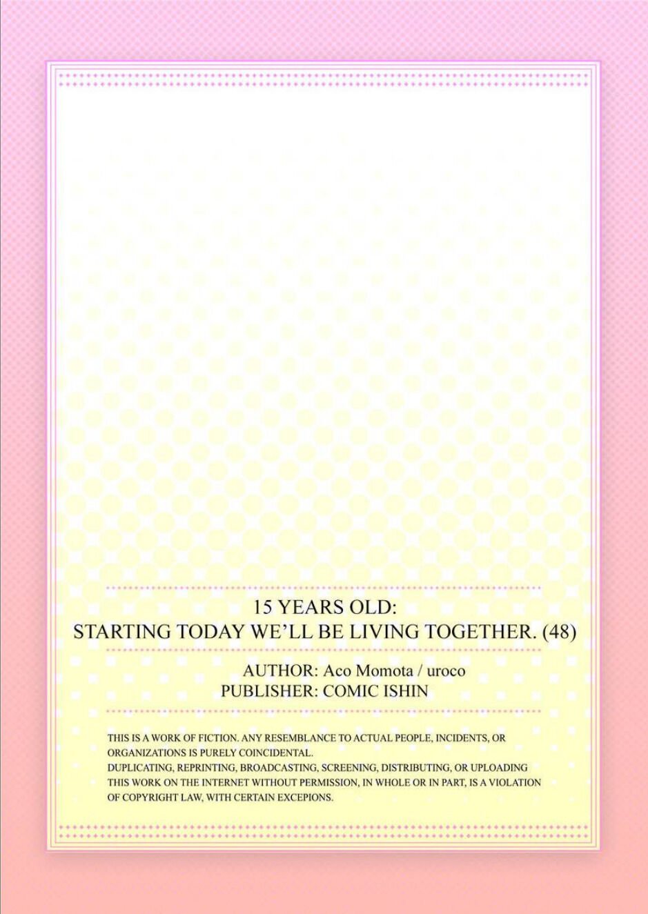 15 Years Old Starting Today Well Be Living Together - Chapter 142 Page 27