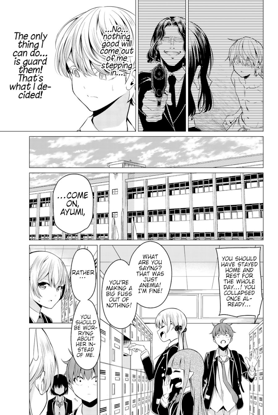 Sekai ka Kanojo ka Erabenai - Chapter 32 Page 12