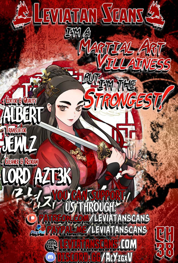 I’m a Martial Art Villainess but I’m the Strongest! - Chapter 38 Page 1