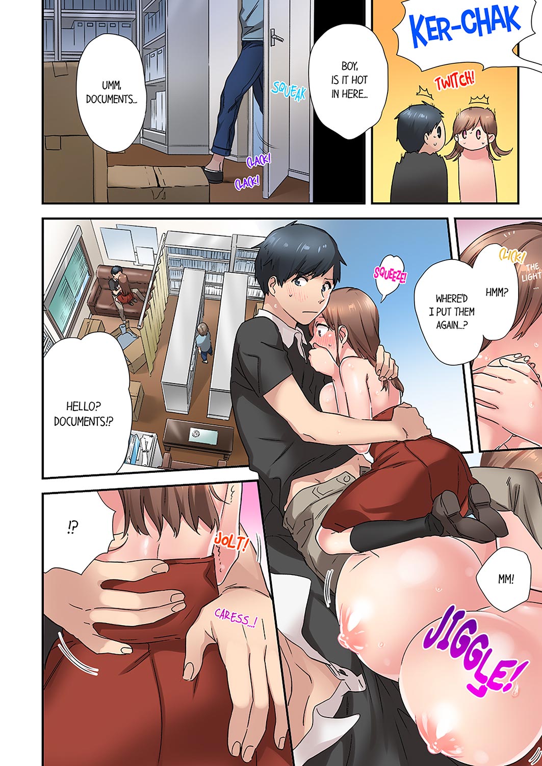 A Scorching Hot Day with A Broken Air Conditioner. If I Keep Having Sex with My Sweaty Childhood Friend… - Chapter 8 Page 4