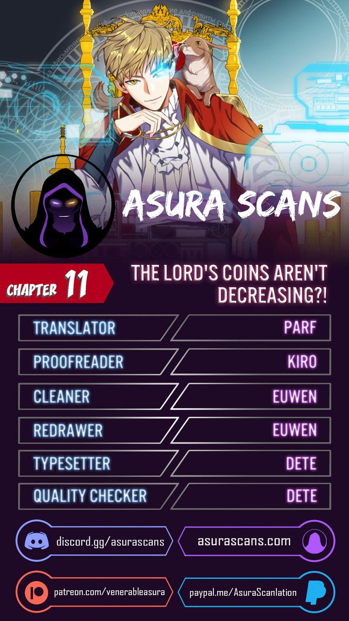 The Lord's Coins Aren't Decreasing?! - Chapter 11 Page 1