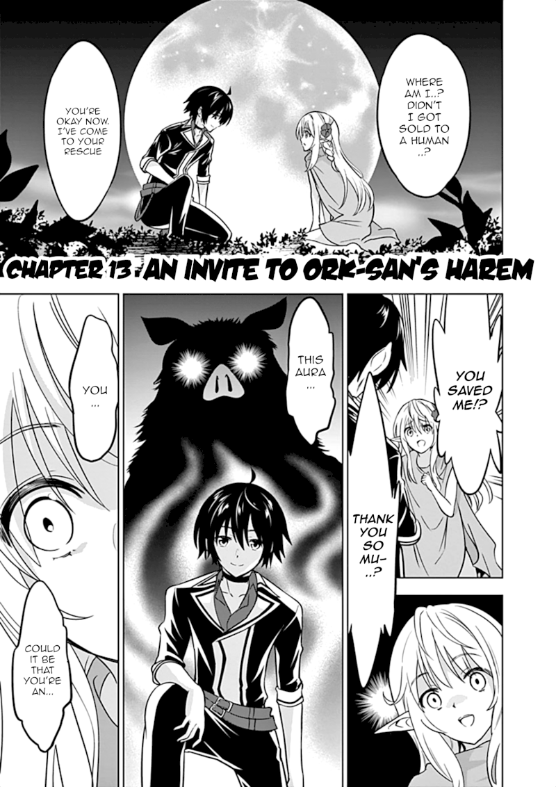 Shijou Saikyou Orc-san no Tanoshii Tanetsuke Harem Zukuri - Chapter 13 Page 2