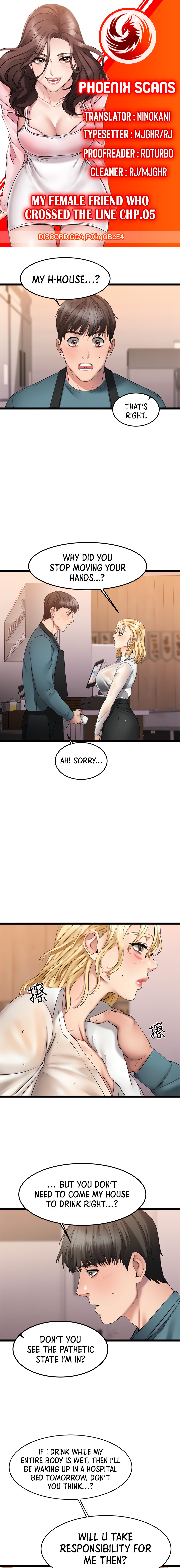 My Female Friend Who Crossed The Line - Chapter 5 Page 1