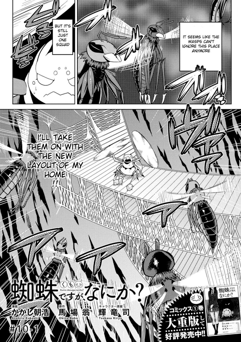 Kumo desu ga, Nani ka? - Chapter 10.2 Page 1