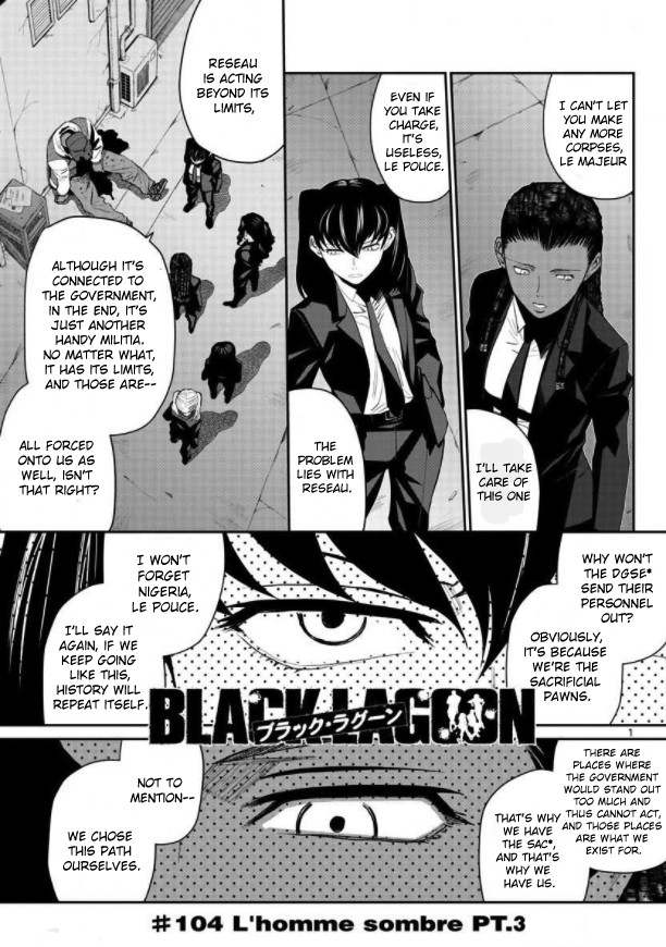 Black Lagoon - Chapter 104 Page 1
