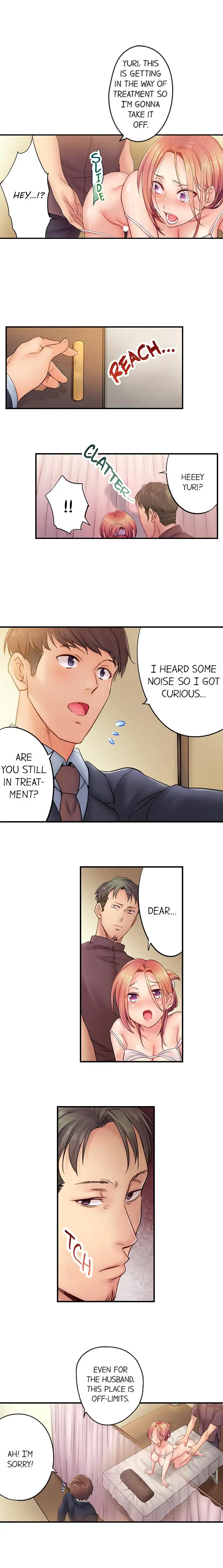 I Can’t Resist His Massage! Cheating in Front of My Husband’s Eyes - Chapter 2 Page 8