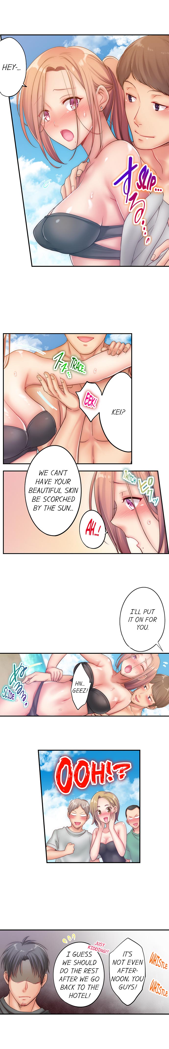 I Can’t Resist His Massage! Cheating in Front of My Husband’s Eyes - Chapter 40 Page 8