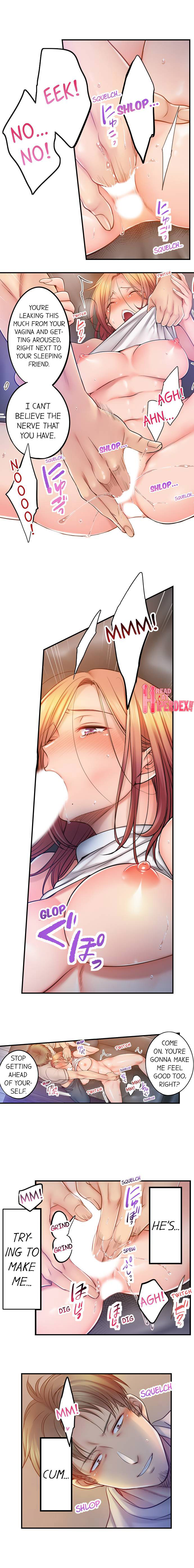 I Can’t Resist His Massage! Cheating in Front of My Husband’s Eyes - Chapter 91 Page 8