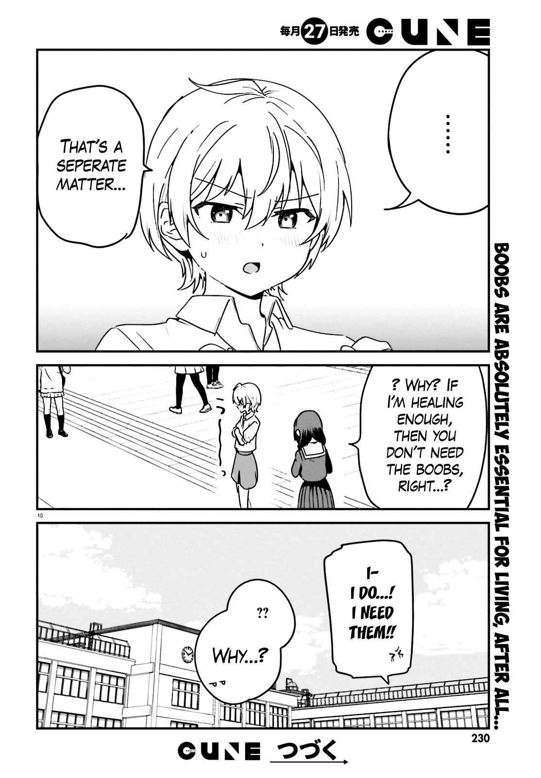 Sekai de Ichiban Oppai ga Suki! - Chapter 47 Page 10