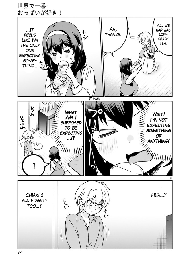 Sekai de Ichiban Oppai ga Suki! - Chapter 49 Page 7