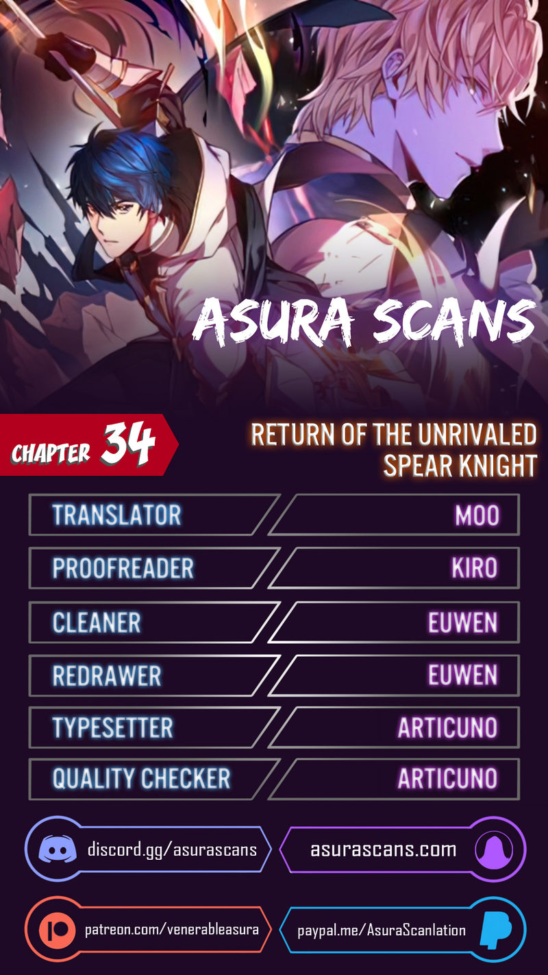 Return of the Legendary Spear Knight - Chapter 34 Page 1