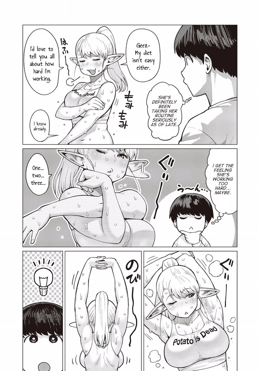 Elf-San Wa Yaserarenai. - Chapter 12 Page 4