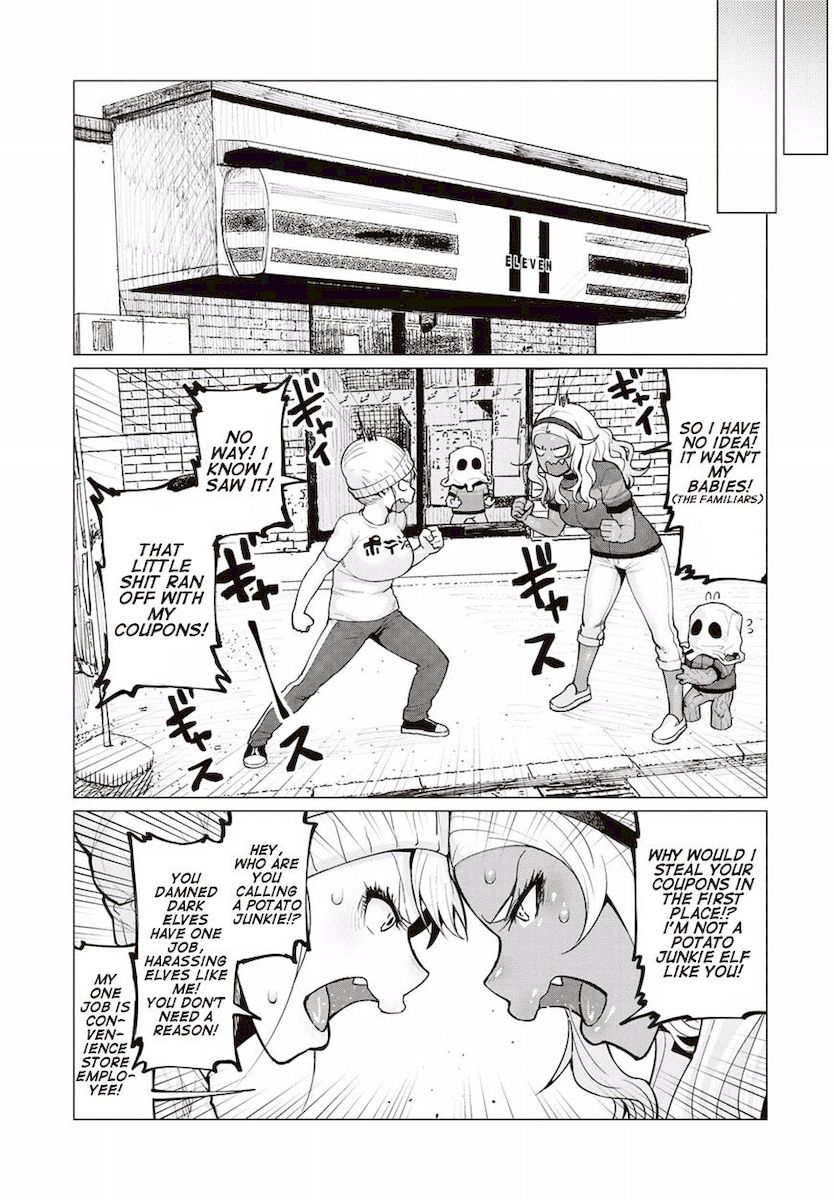 Elf-San Wa Yaserarenai. - Chapter 8 Page 4