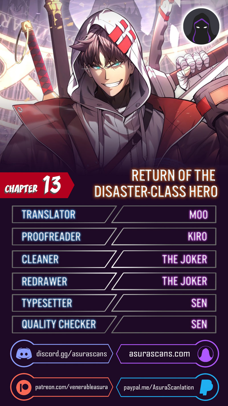 Return of the Disaster-Class Hero - Chapter 13 Page 1