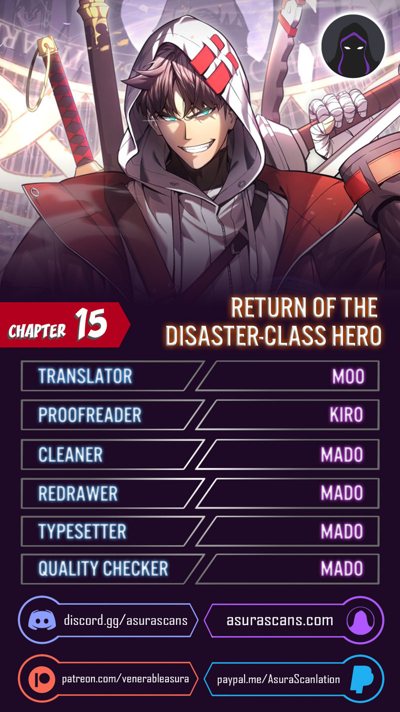 Return of the Disaster-Class Hero - Chapter 15 Page 1