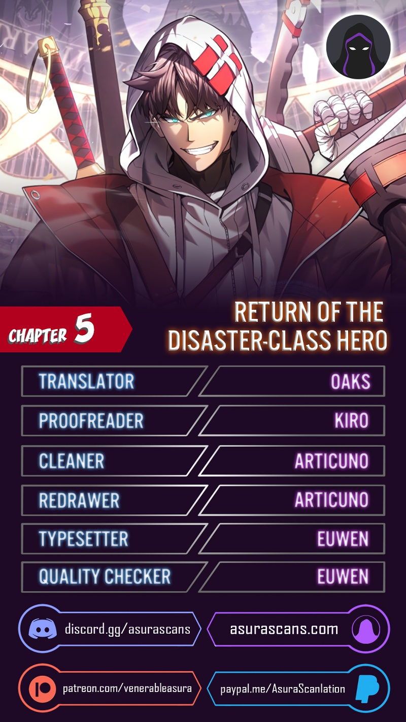Return of the Disaster-Class Hero - Chapter 5 Page 1
