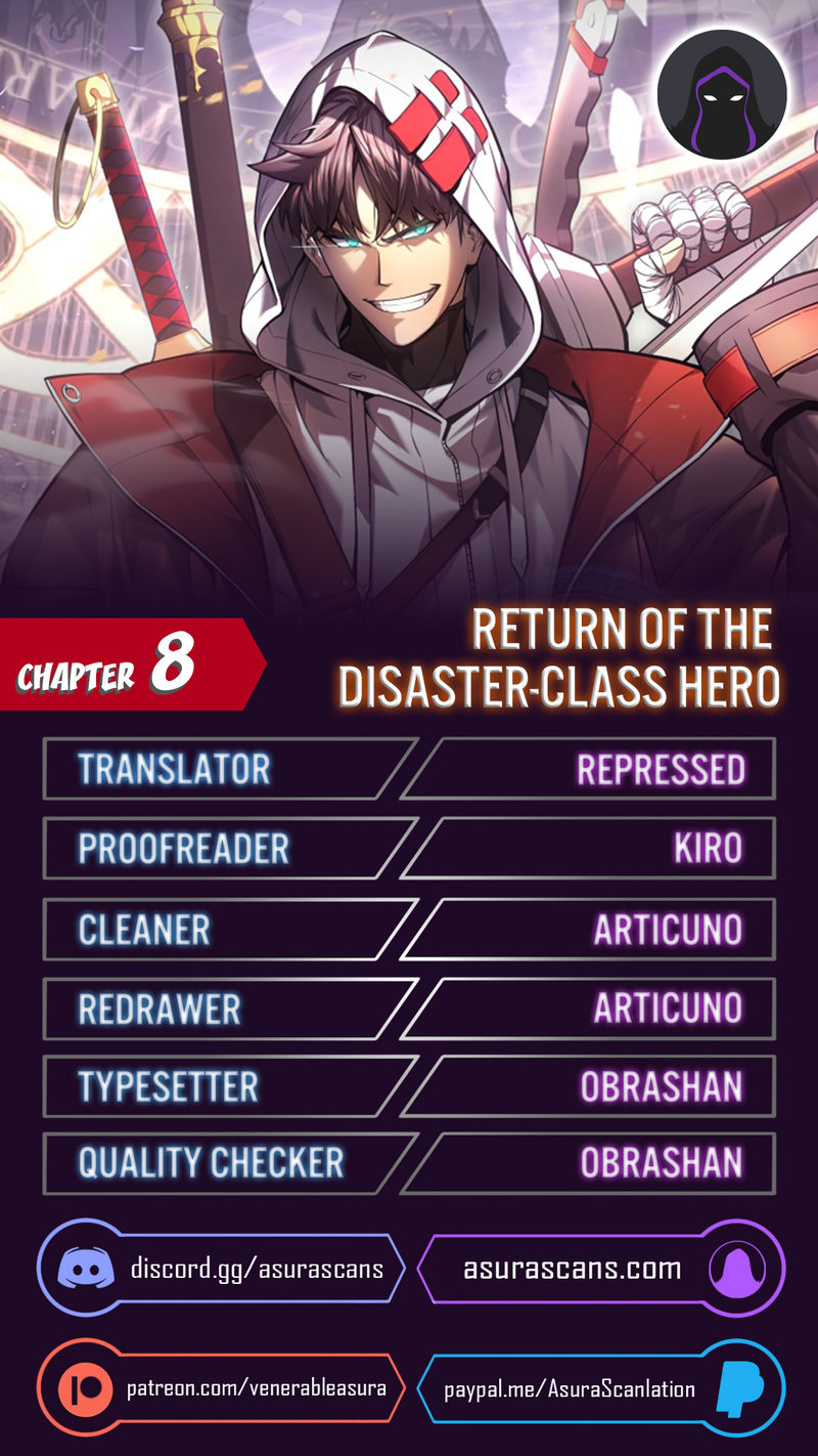 Return of the Disaster-Class Hero - Chapter 8 Page 1