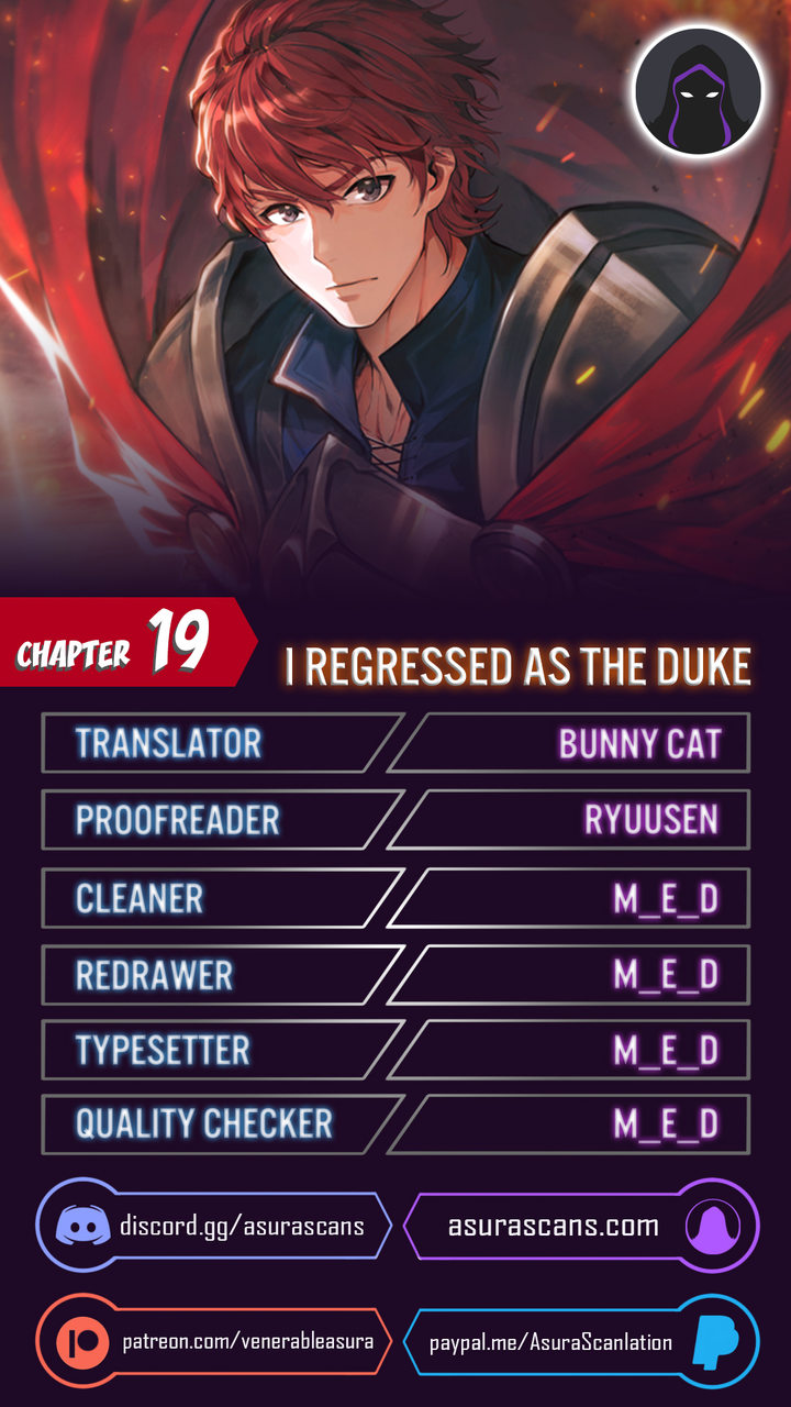 I Regressed As The Duke - Chapter 19 Page 1