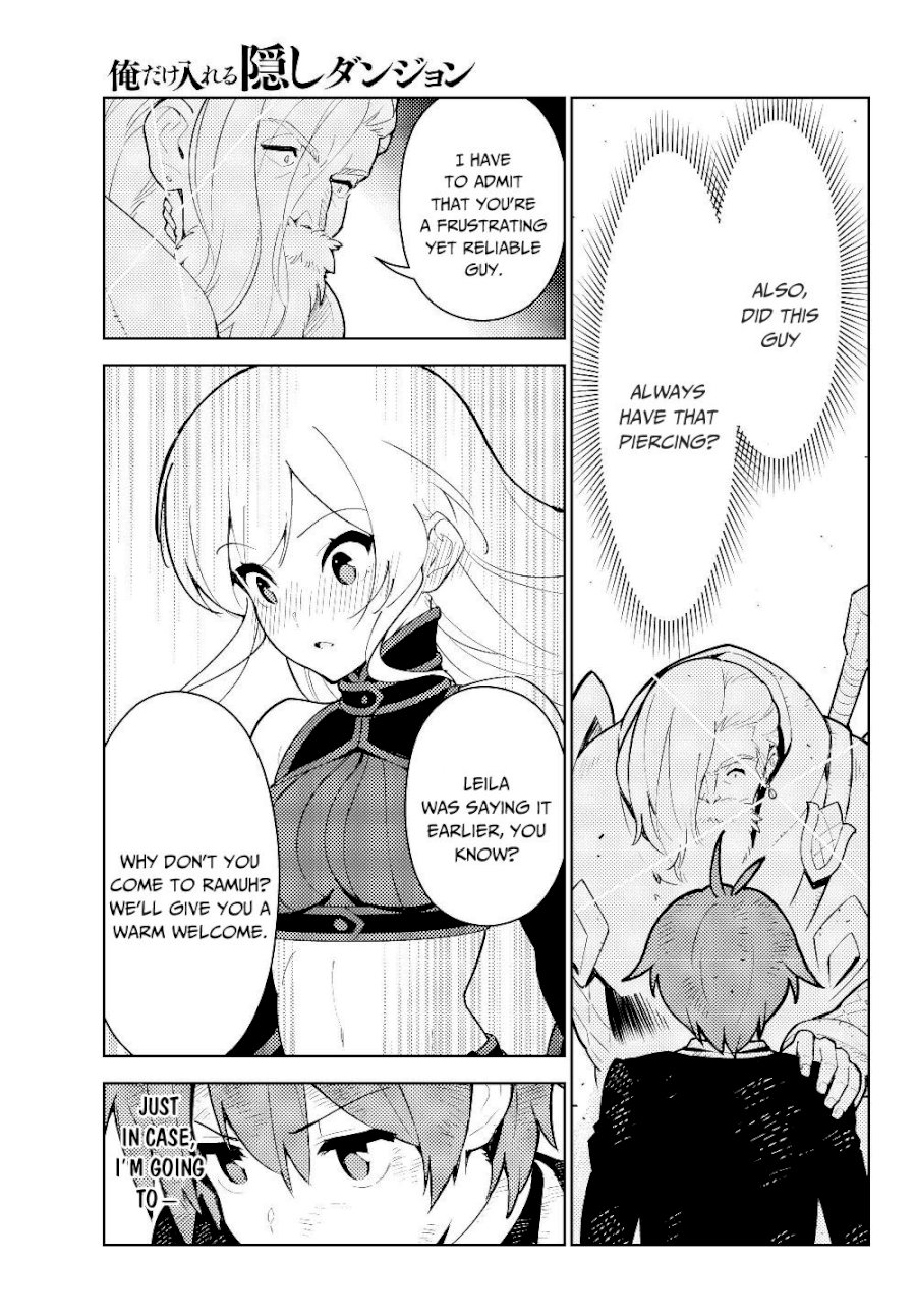 Ore dake Haireru Kakushi Dungeon: Kossori Kitaete Sekai Saikyou - Chapter 29.2 Page 11