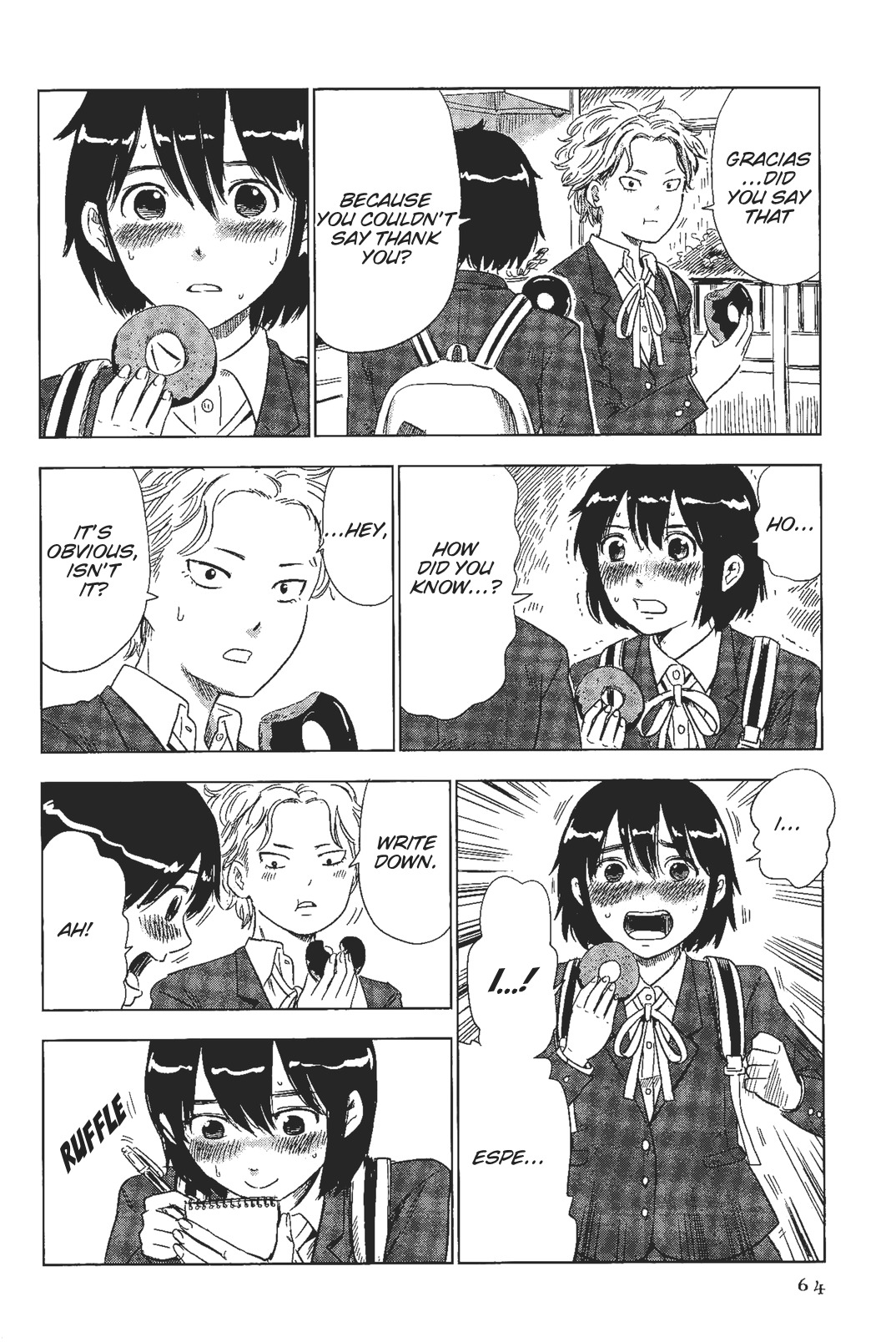 Shino-chan wa Jibun no Namae ga Ienai - Chapter 4 Page 8