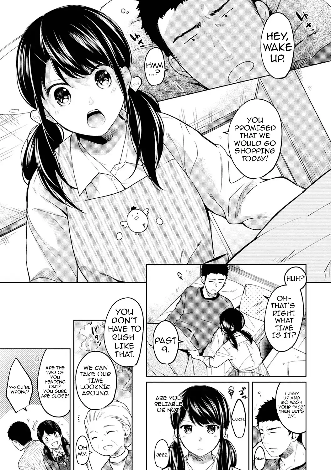 1LDK+JK Ikinari Doukyo? Micchaku!? Hatsu Ecchi!!? - Chapter 8 Page 2