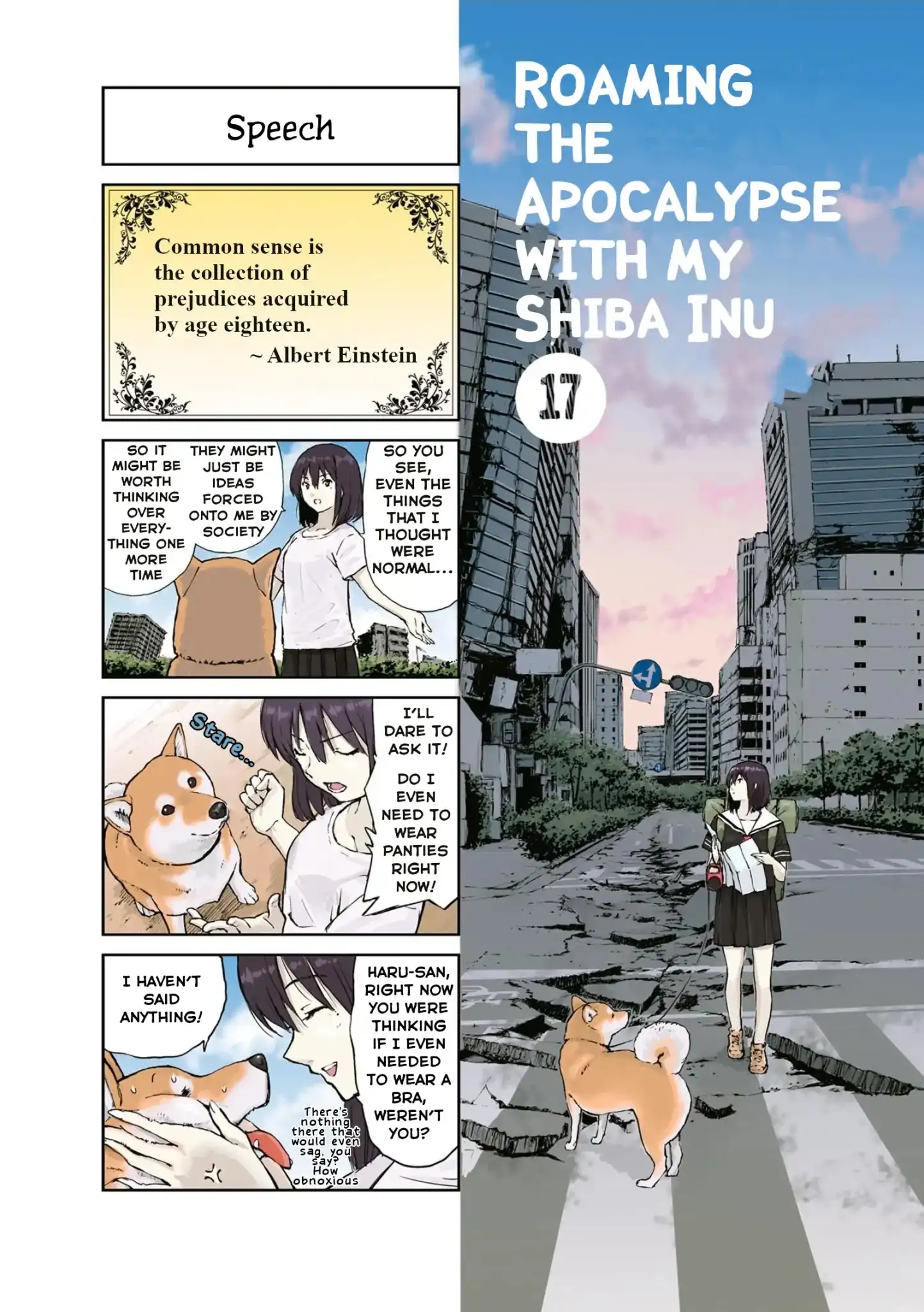 Sekai no Owari ni Shiba Inu to - Chapter 17 Page 1