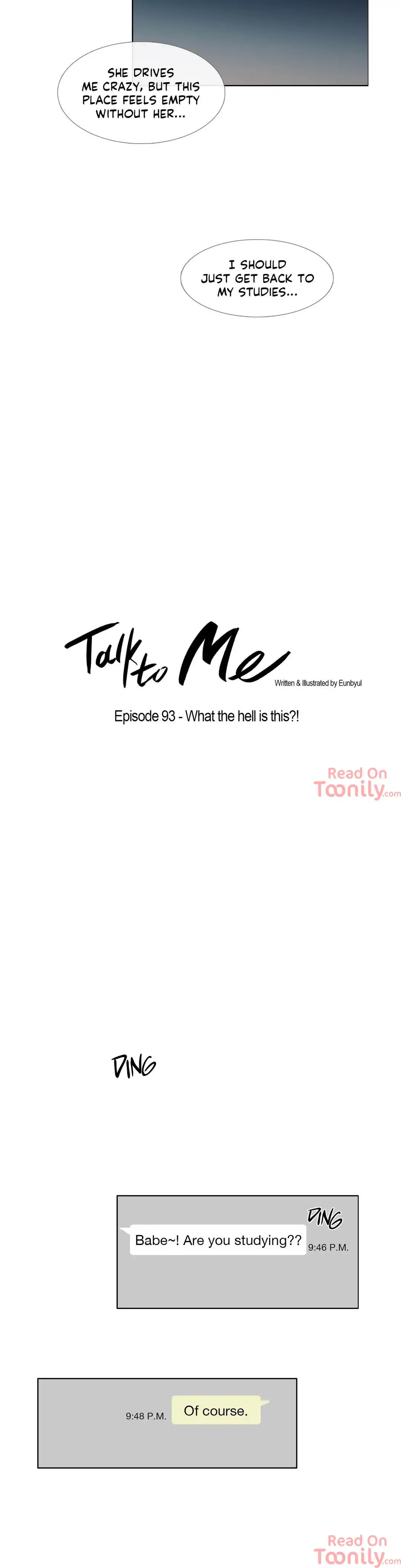 Talk to Me - Chapter 93 Page 3
