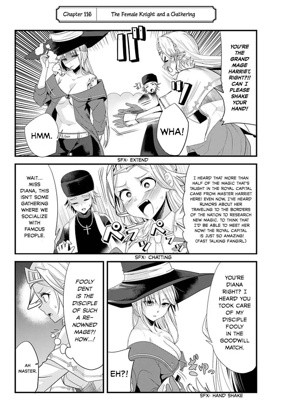 A Story About Treating a Female Knight, Who Has Never Been Treated as a Woman, as a Woman - Chapter 116 Page 2