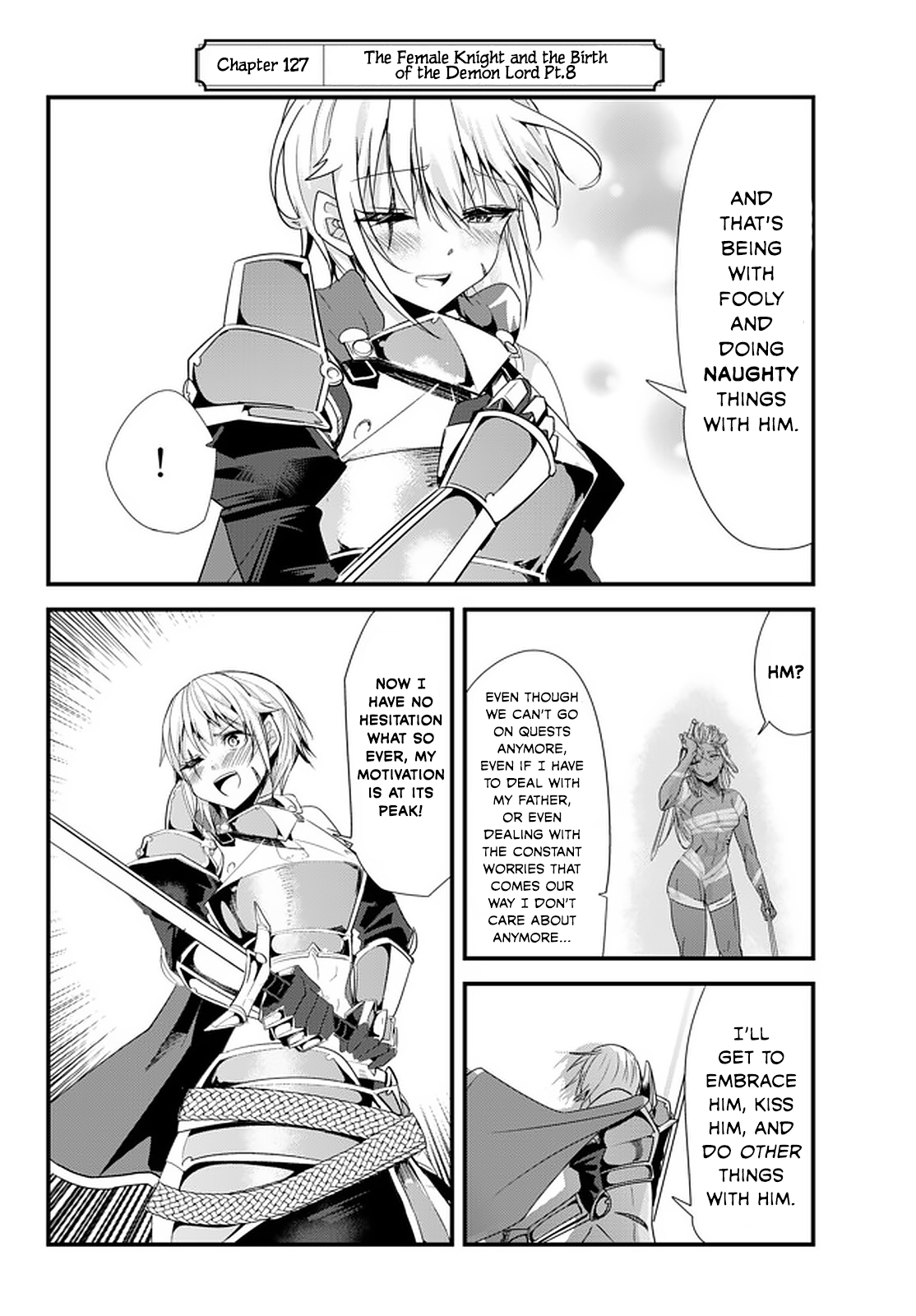 A Story About Treating a Female Knight, Who Has Never Been Treated as a Woman, as a Woman - Chapter 127 Page 2