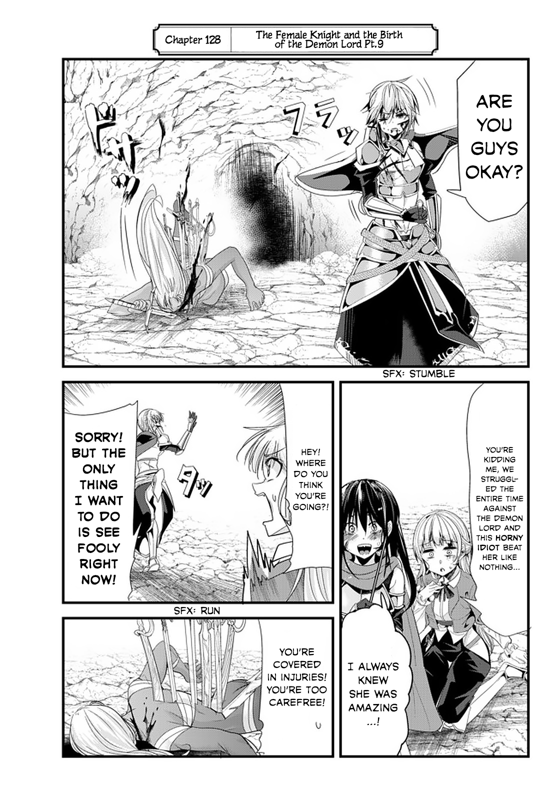 A Story About Treating a Female Knight, Who Has Never Been Treated as a Woman, as a Woman - Chapter 128 Page 1
