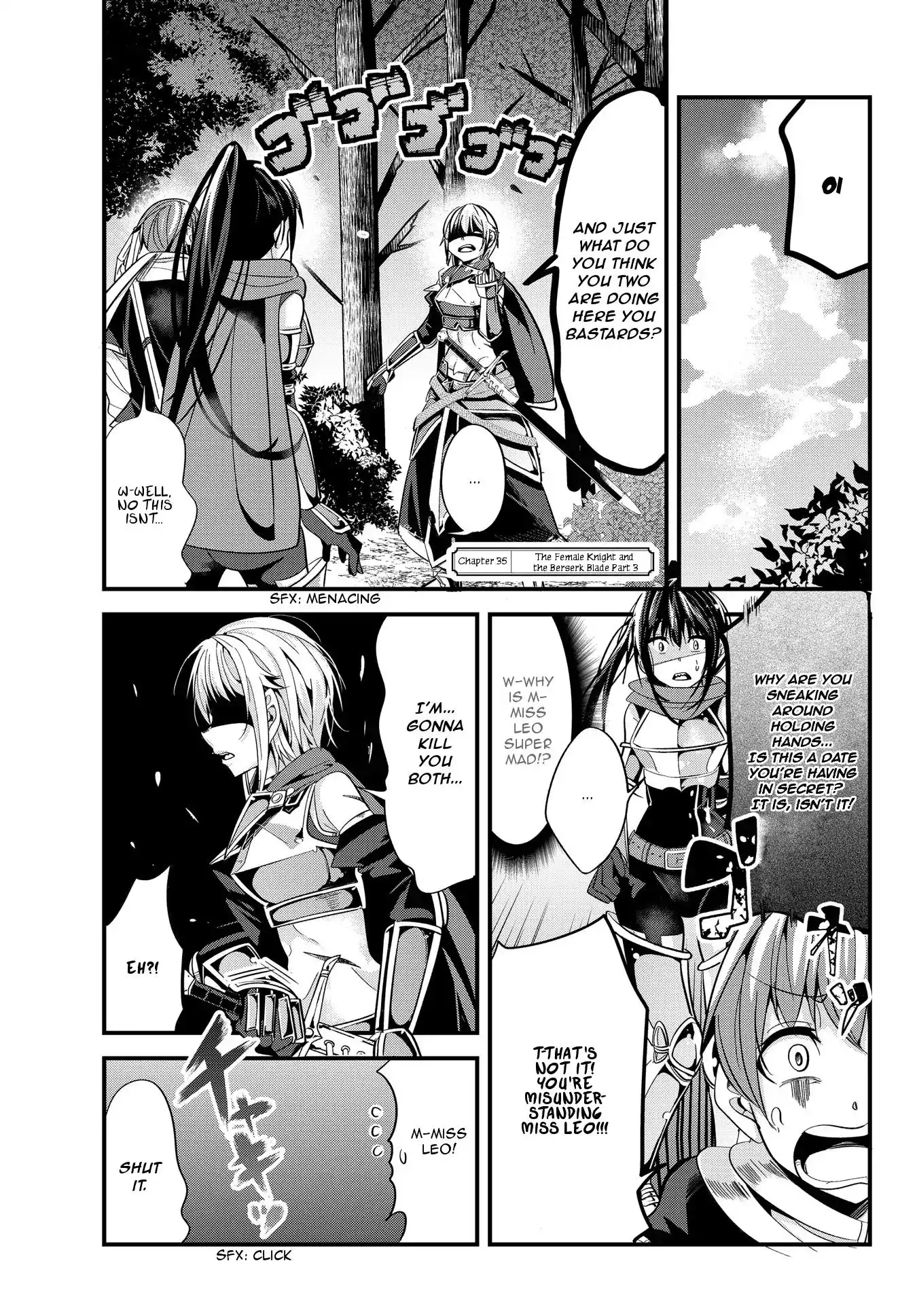 A Story About Treating a Female Knight, Who Has Never Been Treated as a Woman, as a Woman - Chapter 35 Page 1