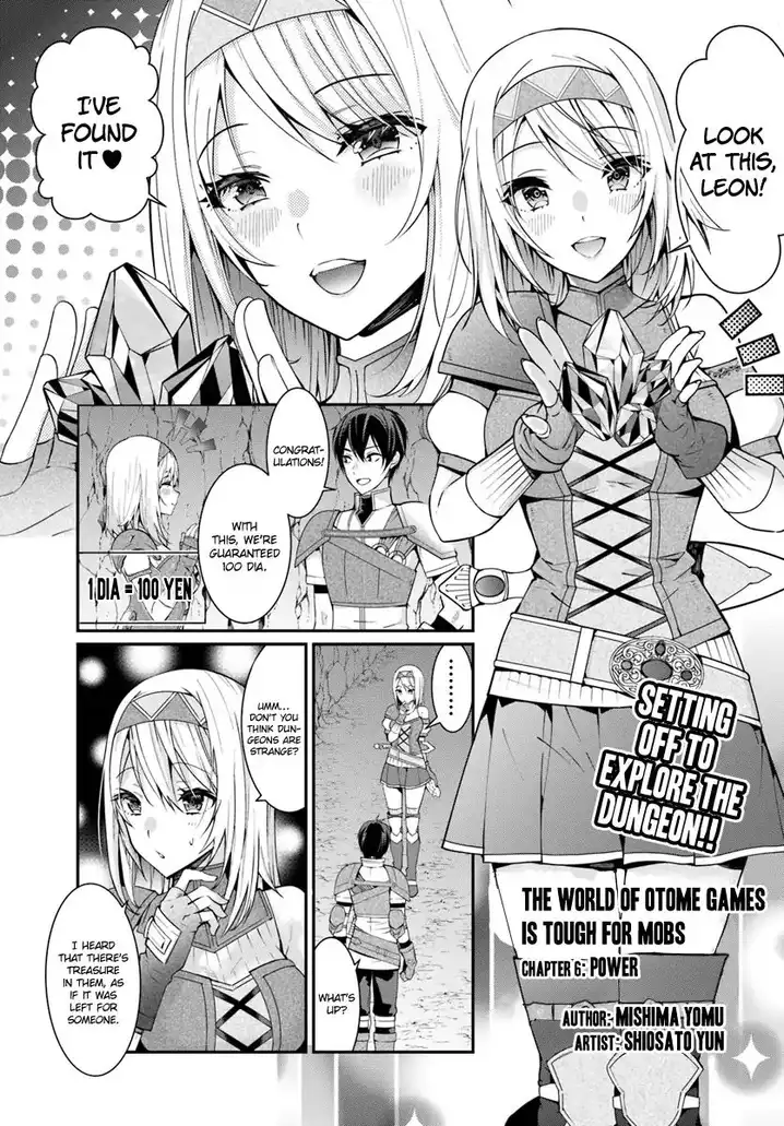 Otome Game Sekai wa Mob ni Kibishii Sekai desu - Chapter 6 Page 2