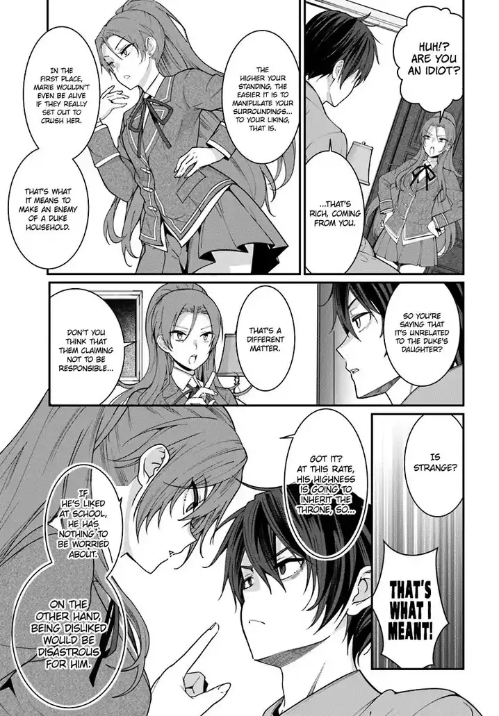 Otome Game Sekai wa Mob ni Kibishii Sekai desu - Chapter 7 Page 20