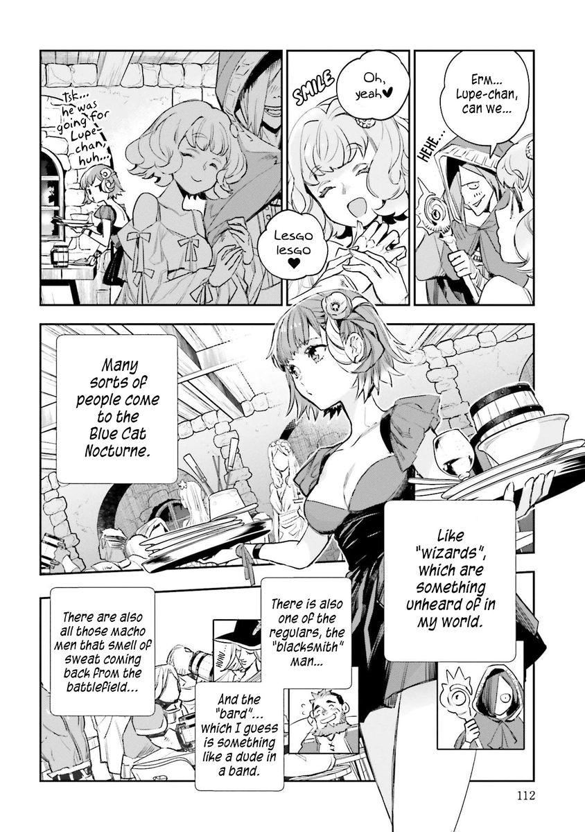 JK Haru wa Isekai de Shoufu ni natta - Chapter 13 Page 2