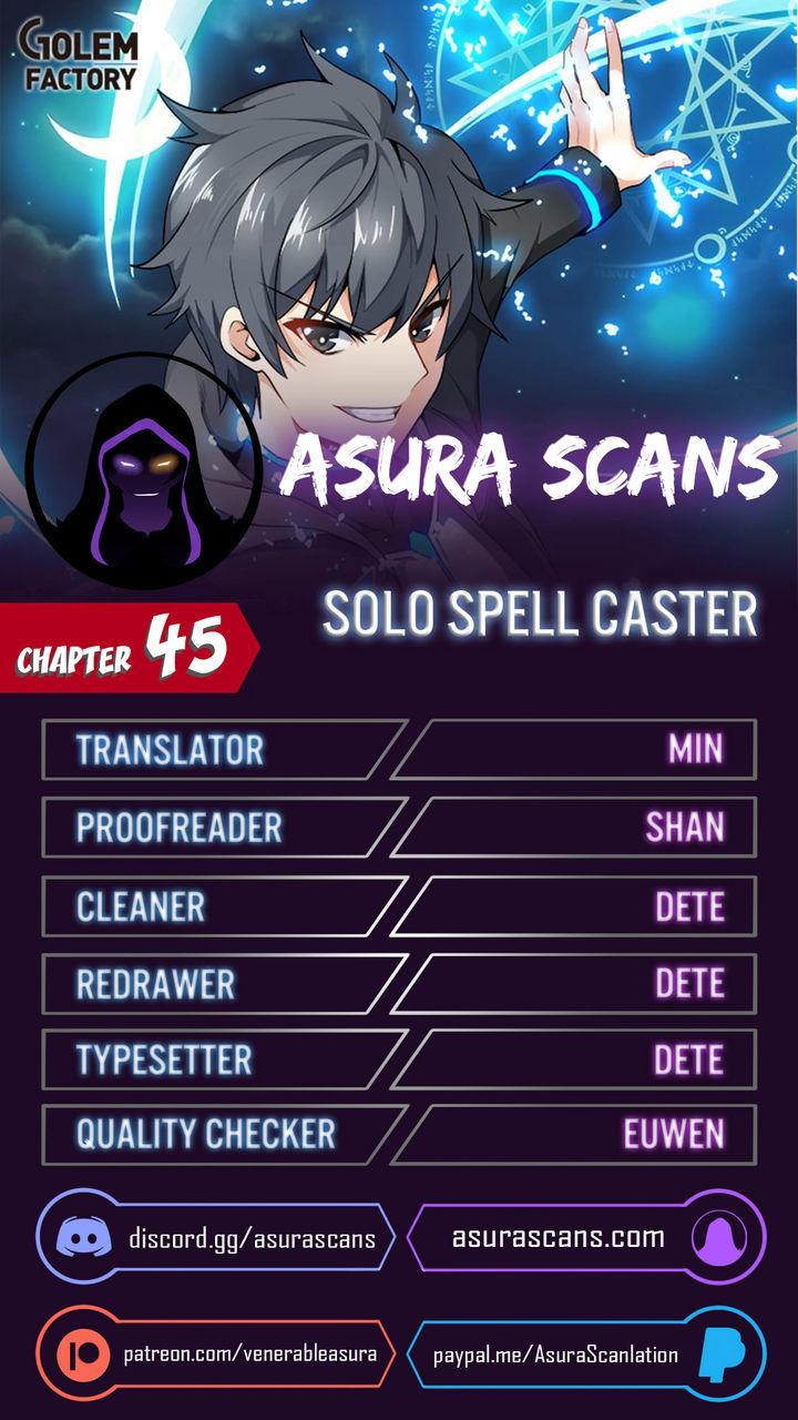 Solo Spell Caster - Chapter 45 Page 1