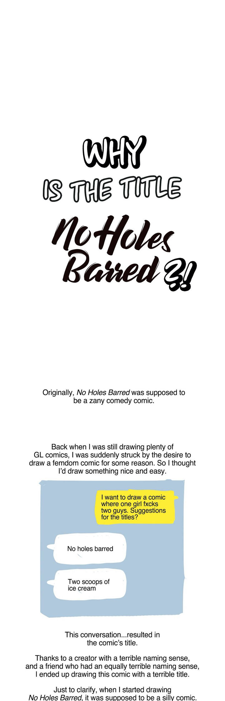 No Holes Barred - Chapter 67.5 Page 3